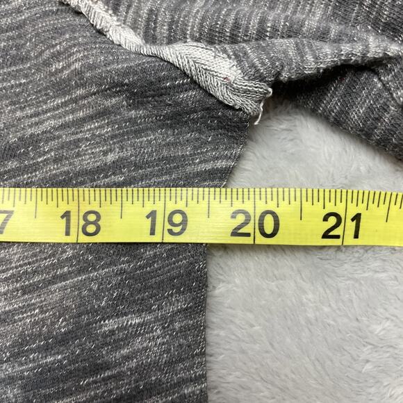 Free People FP Beach Cocoon Cowl Pullover One Body Gray Long Sleeve Slouchy Boho - Picture 8 of 9